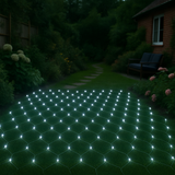 96 Bright White LED Solar Net Lights