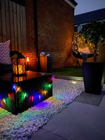 30 Multi-Colour LED Dragonfly Solar Fairy Lights