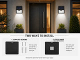 40 LED Solar Security Lights (Set of 2)