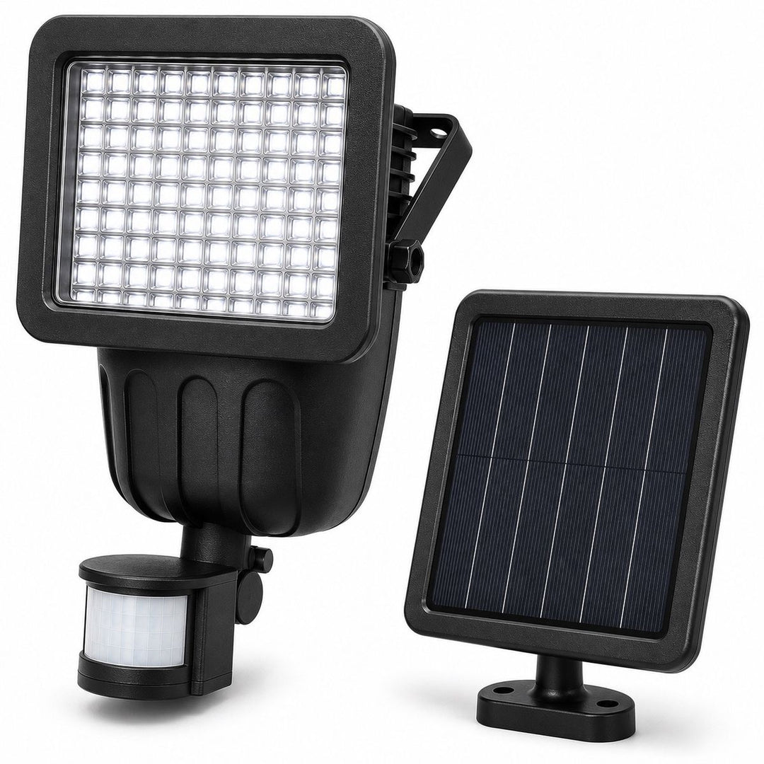 Remote With Solar Panel 120 SMD LED Solar Security Light with Remote Solar Panel | Solar ...