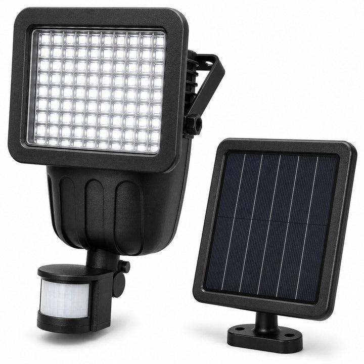 120 SMD LED Solar Security Light with Remote Solar Panel