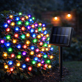 100 Multi-Colour LED Solar Fairy Lights