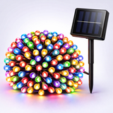 100 Multi-Colour LED Solar Fairy Lights