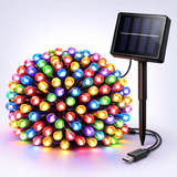 200 Multi-Colour LED Fairy Lights – Dual Powered