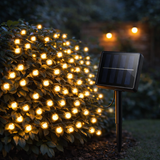 100 Warm White LED Solar Fairy Lights