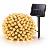 100 Warm White LED Solar Fairy Lights