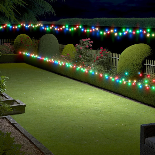 Coloured top solar lights