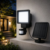 100 SMD LED Solar Security Light with Remote Solar Panel