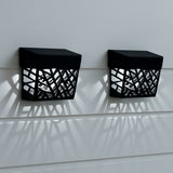 Louis Solar Fence Lights – Set of 4 with Bright White