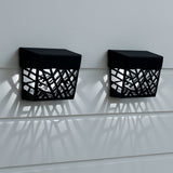 Louis Solar Fence Lights – Set of 4 with Bright White