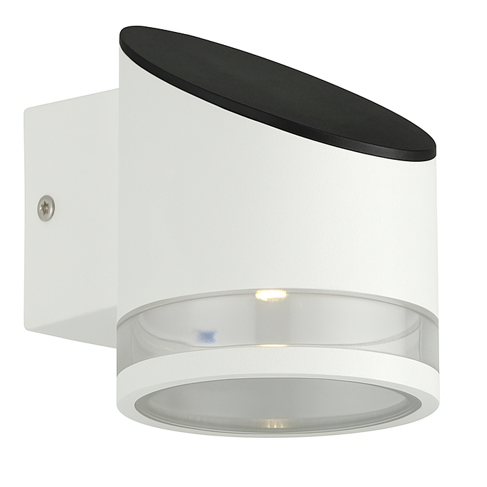 Ring S White Solar Wall Light