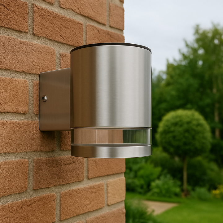 Ring Silver Solar Wall Light