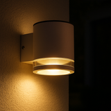 Ring White Solar Wall Light