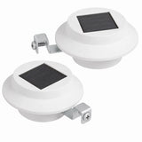 White Solar Gutter Lights (Set of 2)