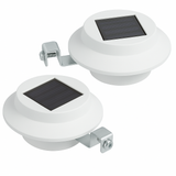 White Solar Gutter Lights (Set of 2)