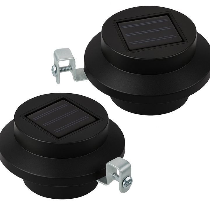 Black Solar Gutter Lights (Set of 2)