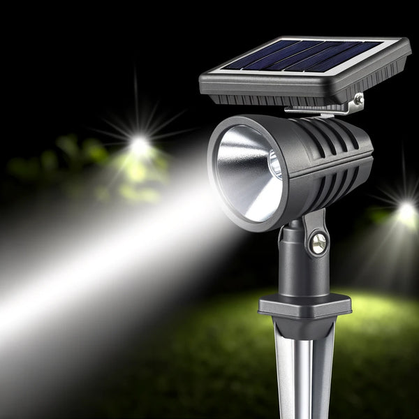 Halo - Plastic Solar Spotlight with 7 Bright White LEDs