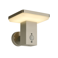 Tabeta Silver Solar Wall Light