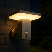 Tabeta Silver Solar Wall Light