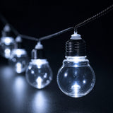 Classic Bright White Solar Festoon Lights – Set of 20