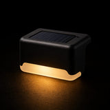 Edge Solar Fence Lights (Set of 4)