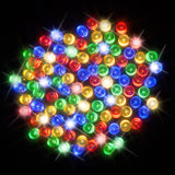 100 Multi-Colour LED Solar Fairy Lights