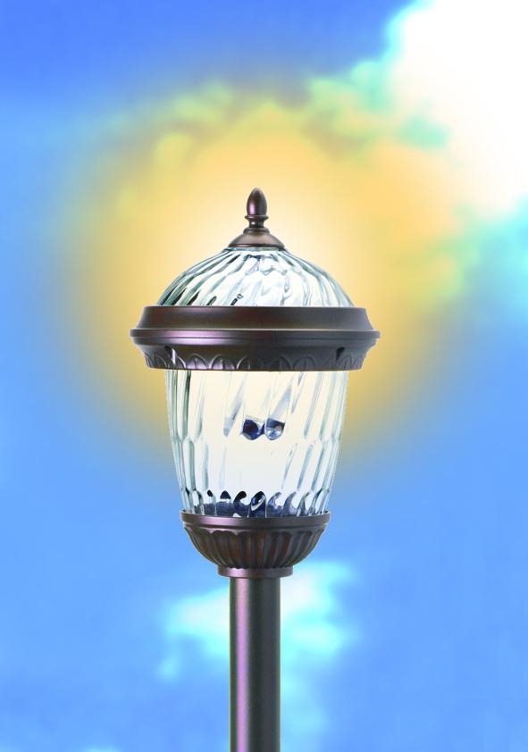 Napoli Solar Post Light - SPV Lights