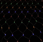 96 Multi-Colour LED Solar Net Lights