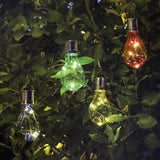 Multi-Colour Solar Bulb Lights (Set of 4) - SPV Lights