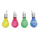 Multi-Colour Solar Bulb Lights (Set of 4) - SPV Lights