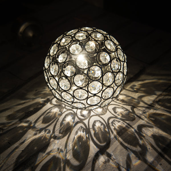 Solar Crystal Ball Light - Warm White LED - SPV Lights