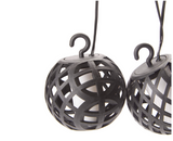 Flame Solar Fairy Lights - 8 Bulbs