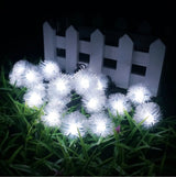 30 Bright White LED Dandelion Solar Fairy Lights