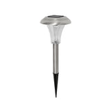 Halo XL Stainless Steel Solar Garden Stake Lights with Colour Changing LED (Set of 8) - SPV Lights