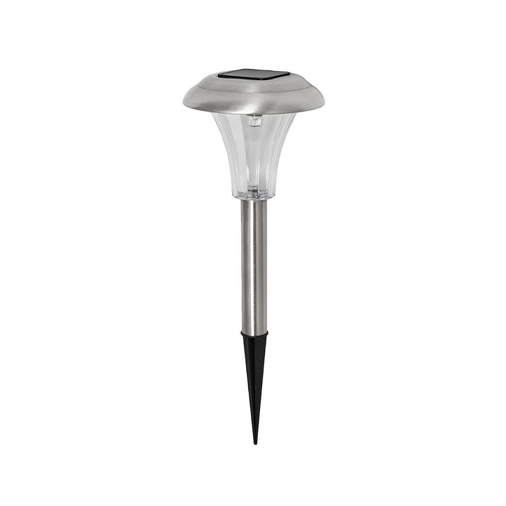 Halo XL Stainless Steel Solar Garden Stake Lights with Colour Changing LED (Set of 8) - SPV Lights