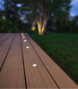 Compact Solar Decking Lights – Set of 4