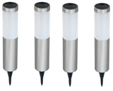 (Set of 4) Oscar Solar Powered Led Post Light Bulb Outdoor Waterproof