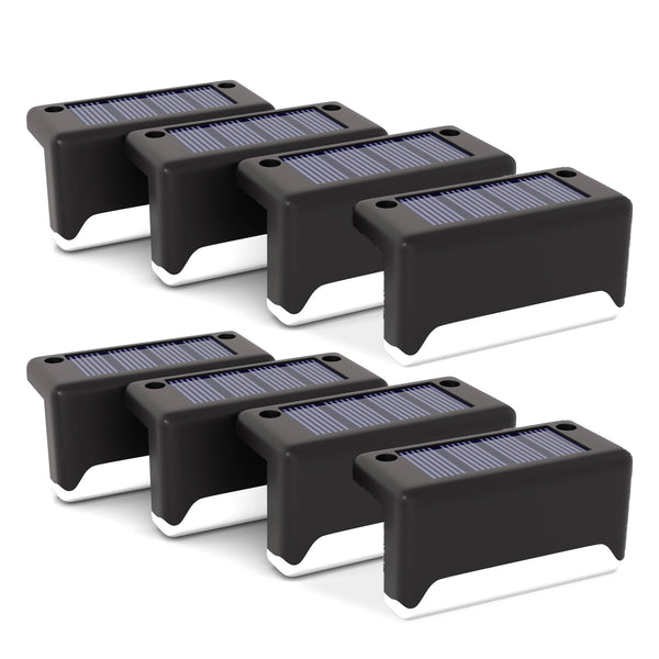 Solar Powered Fence & Decking Lights (Set of 8) - SPV Lights