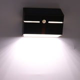 Metallic Solar Wall Light with PIR Sensor - SPV Lights