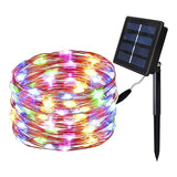 Solar Copper String Lights