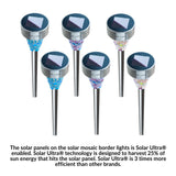 Mosaic Solar Border Lights (Set of 6) - SPV Lights