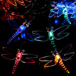 100 Multi-Colour LED Dragonfly Solar Fairy Lights - SPV Lights