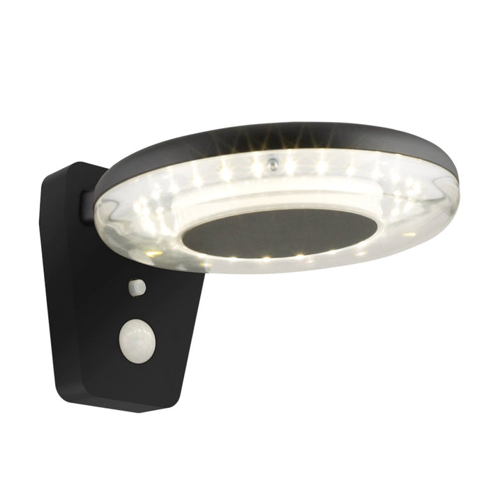 Halo Classic Stainless Steel Solar Wall Light