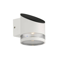 Ring S Stainless Steel Solar Wall Light (White Edition)