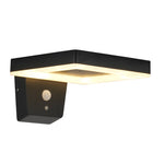 Square Stainless Steel Solar Wall Light