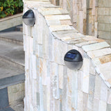 Solar Wall Lights (Set of 4) with Warm White LEDs - SPV Lights