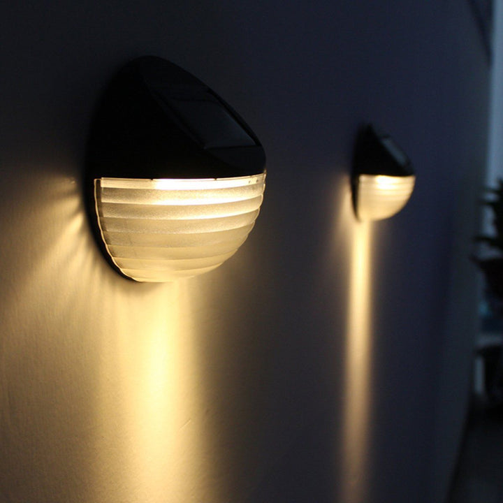 Solar Wall Lights (Set of 4) with Bright White LEDs - SPV Lights